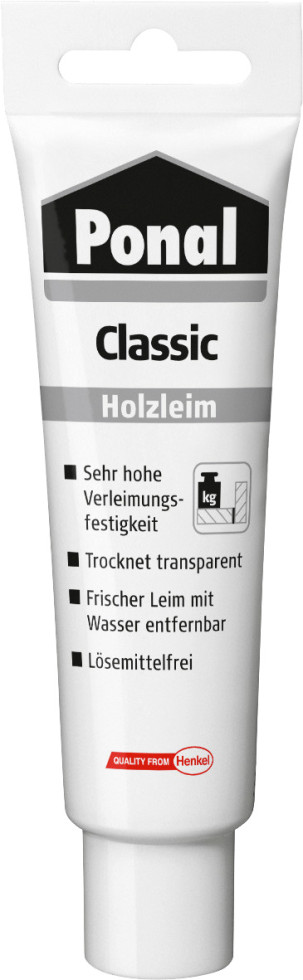 Ponal Holzleim Classic 60 g Standtube, transparent