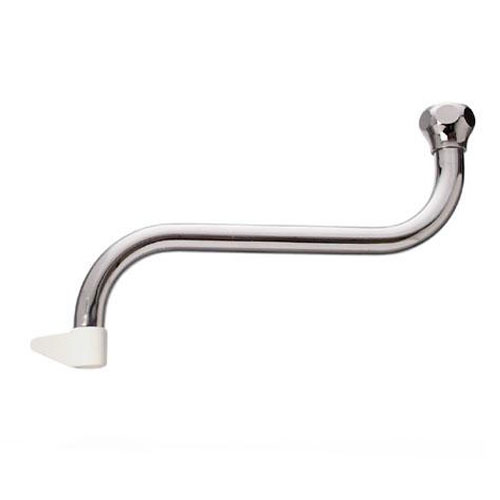 Cornat Rohrauslauf S-Form 25 cm verchromt