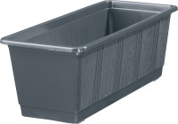 Artstone Blumenkasten Ella 55cm 17 x 17 cm, schwarz kaufen | Globus Baumarkt
