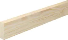 FN Neuhofer Flachleiste 100 cm 60 x 19 mm Fichte/Kiefer