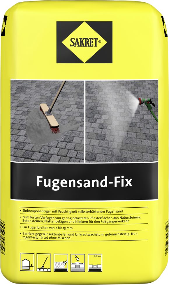 SAKRET Fugensand fix grau 15 kg