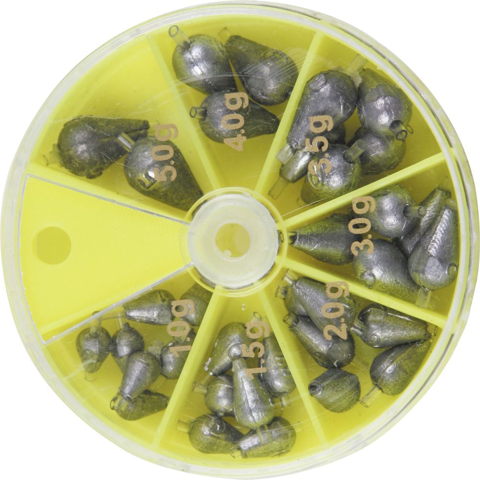 Angelblei 95g gelb 95g/gelb/1,0g, 1,5g, 2,0g, 3,0g,3,5g, 4,0g und 5,0g