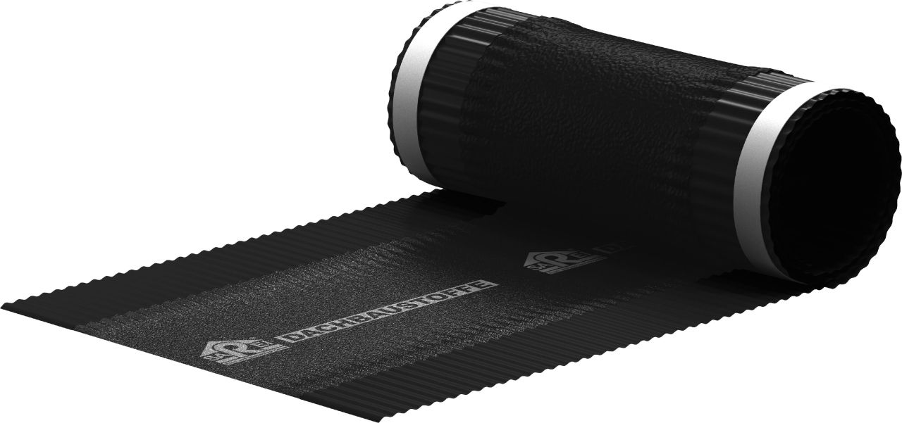 Sarei First- und Gratrolle mit Spinnvlies 5 m x 320 mm anthrazit GLO779250008