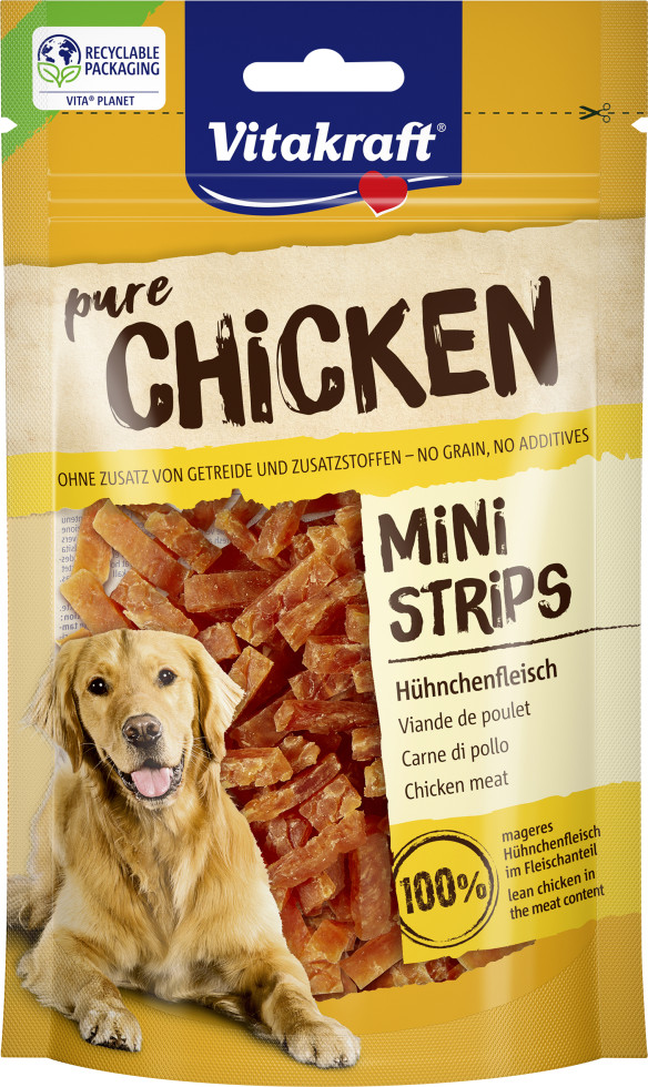 Vitakraft CHICKEN Mini Streifen Huhn 80 g