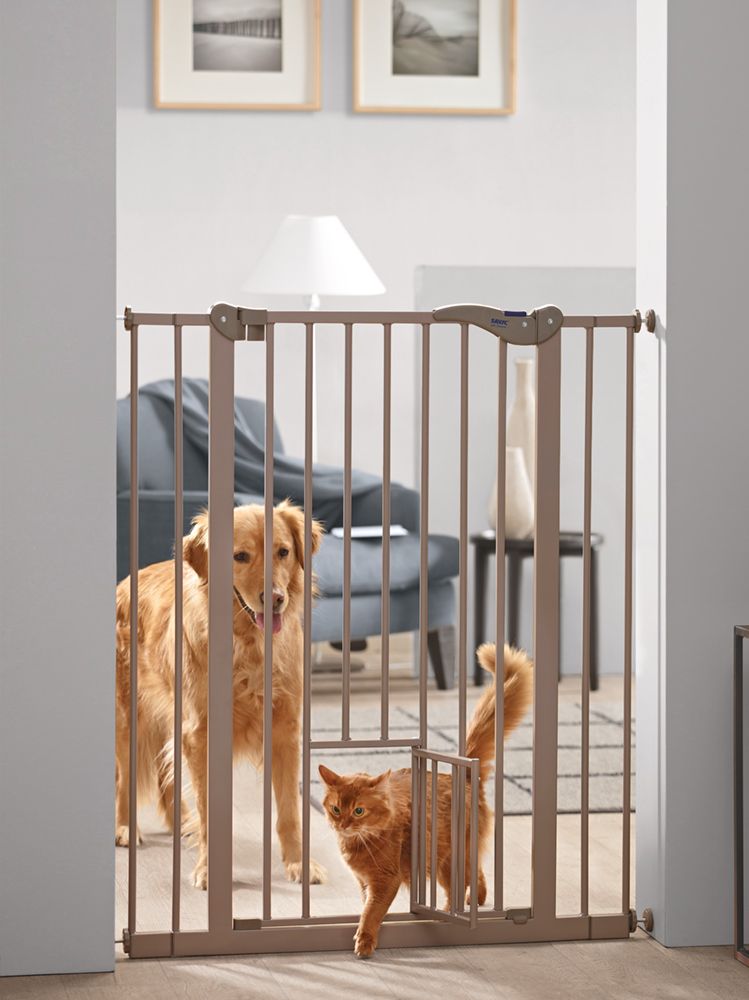 Nobby Pet Gris Indoor-Absperrung Für Hunde Mit Katzentür - Image 4
