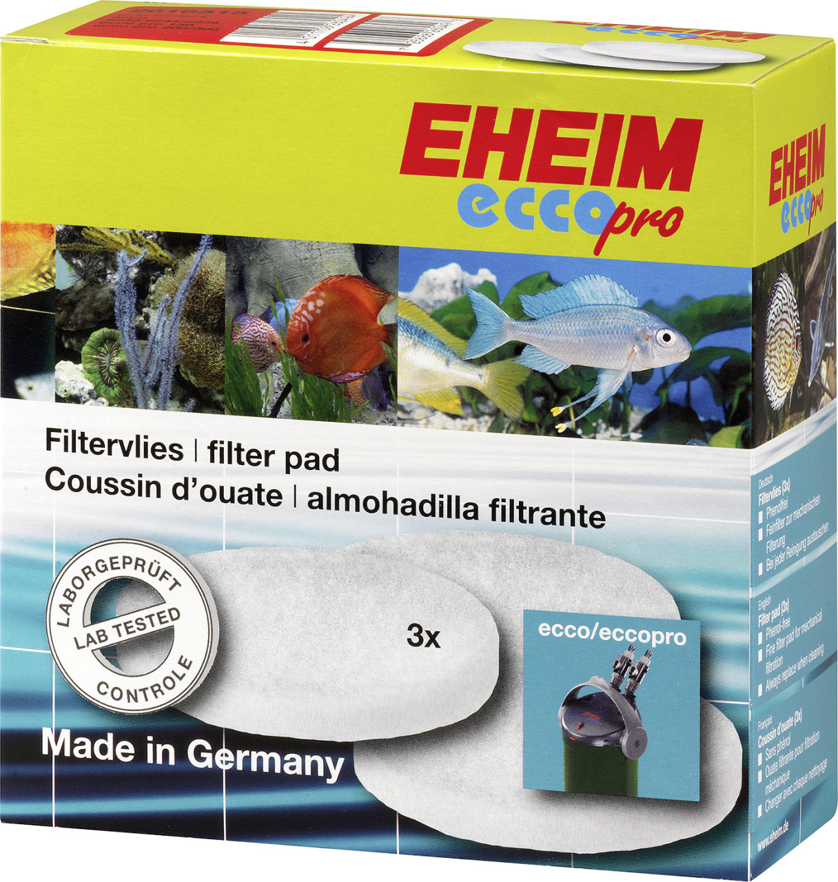 Eheim Filtervlies für Ecco pro 3 Stück