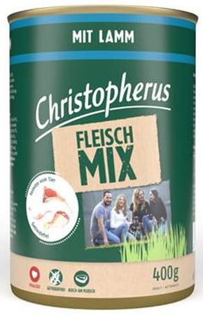 Christopherus Hundefutter Fleisch-Mix Lamm 400 g GLO629307013