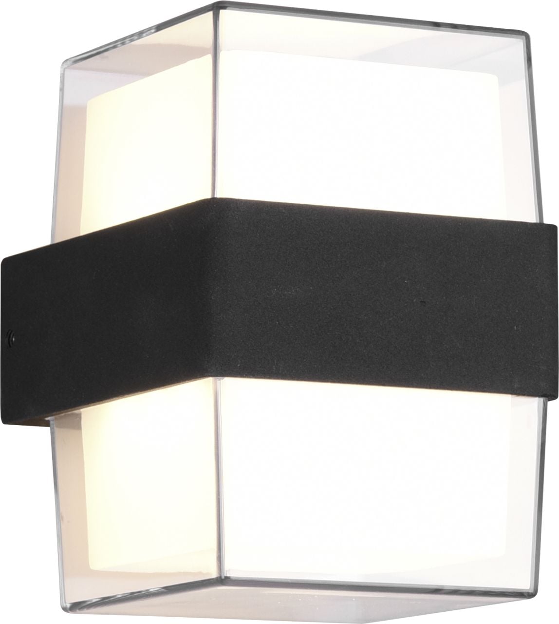 Reality Leuchten LED Außen-Wandleuchte Molina anthrazit Up- & Downlight GLO773503697