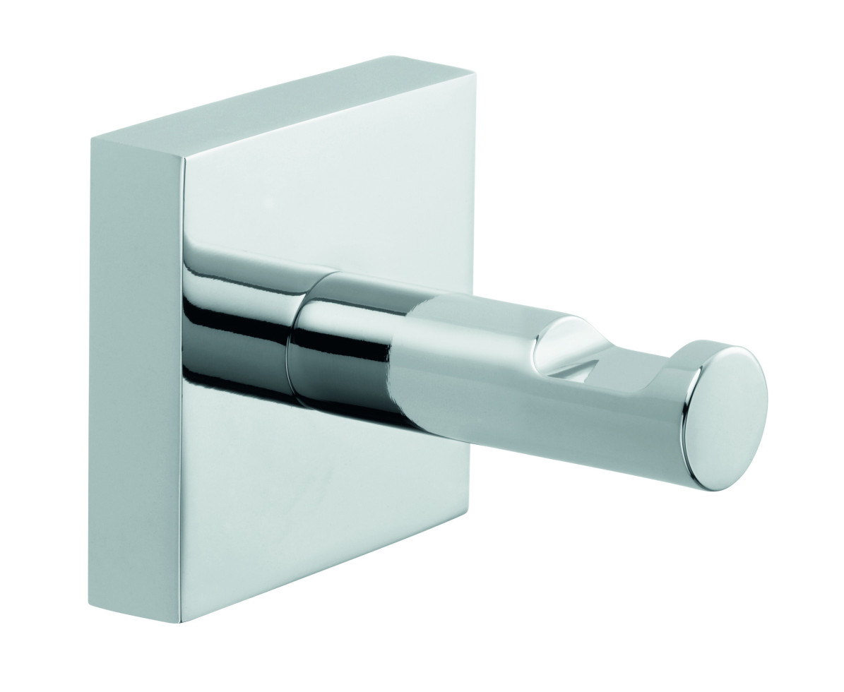 tesa Ekkro Handtuchhaken chrom eckig 1 Haken