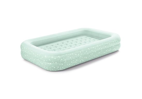 Intex Kinder-Reisebett 107 x 168 x 25 cm ( L x B x H) hellblau GLO691452017