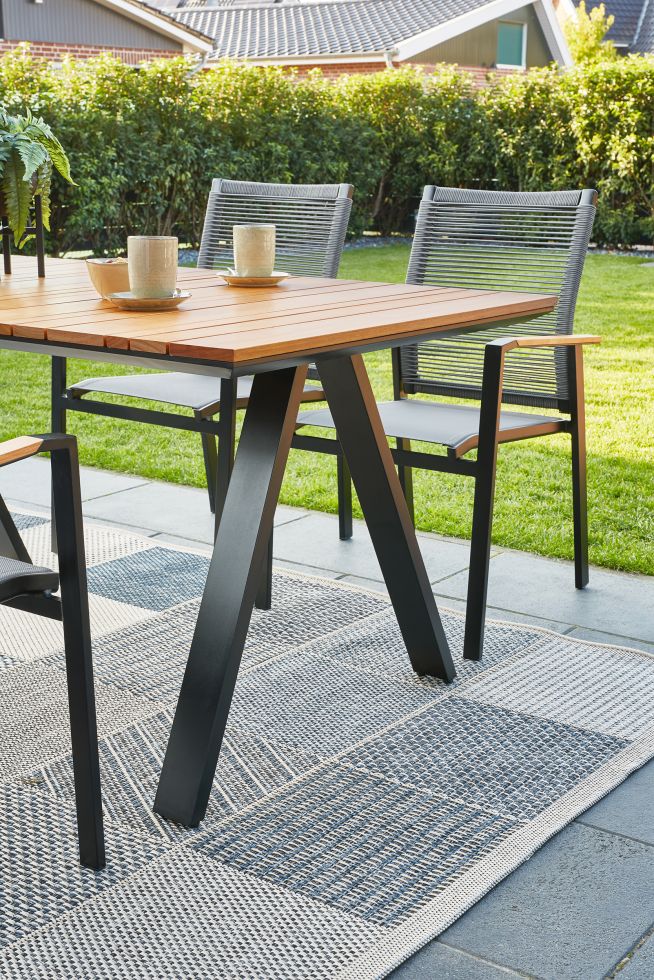 Primaster Gartentisch Oakland 160 x 90 x 75 cm kaufen Globus Baumarkt