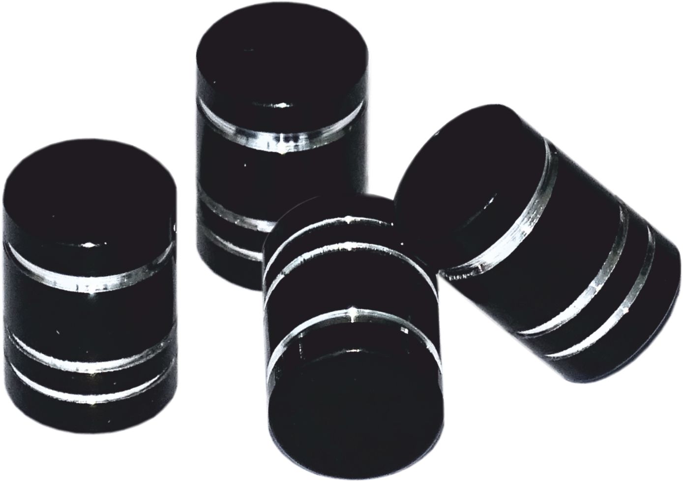 Hermann Schütz Ventilkappen Vent-Caps schwarz 4er-Set