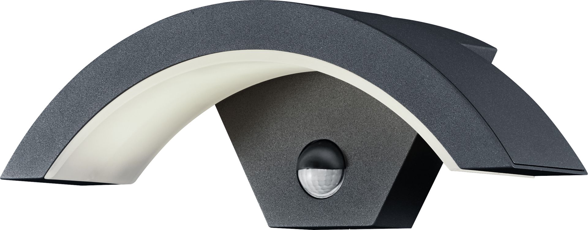 Trio Leuchten LED Sensor-Außen-Wandleuchte Ohio anthrazit Bewegungsmelder GLO773503705