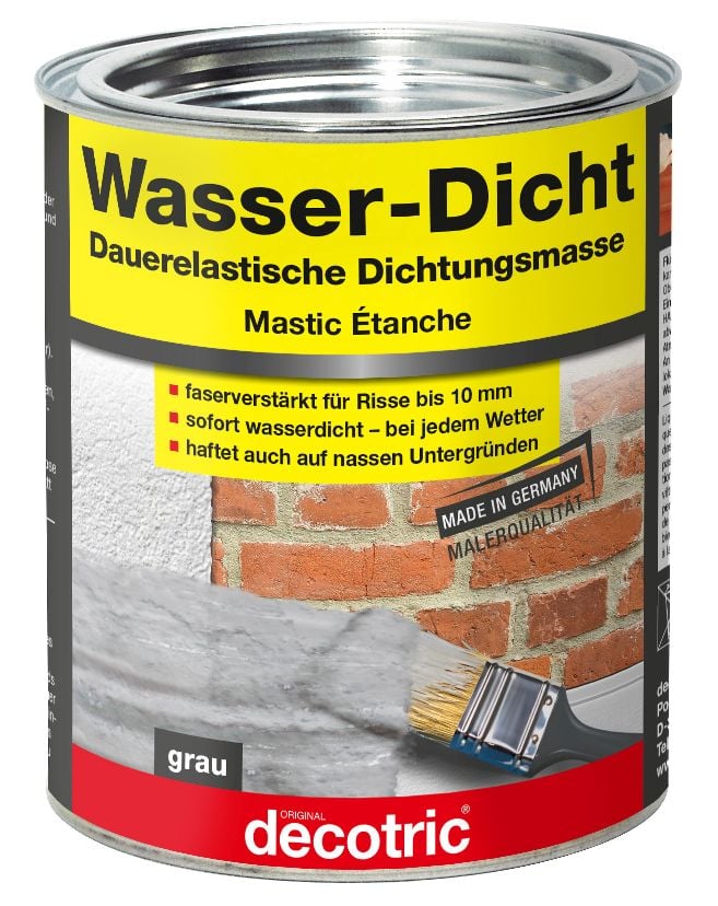 Decotric Dichtmasse Wasser-Dicht 750 ml GLO779050532
