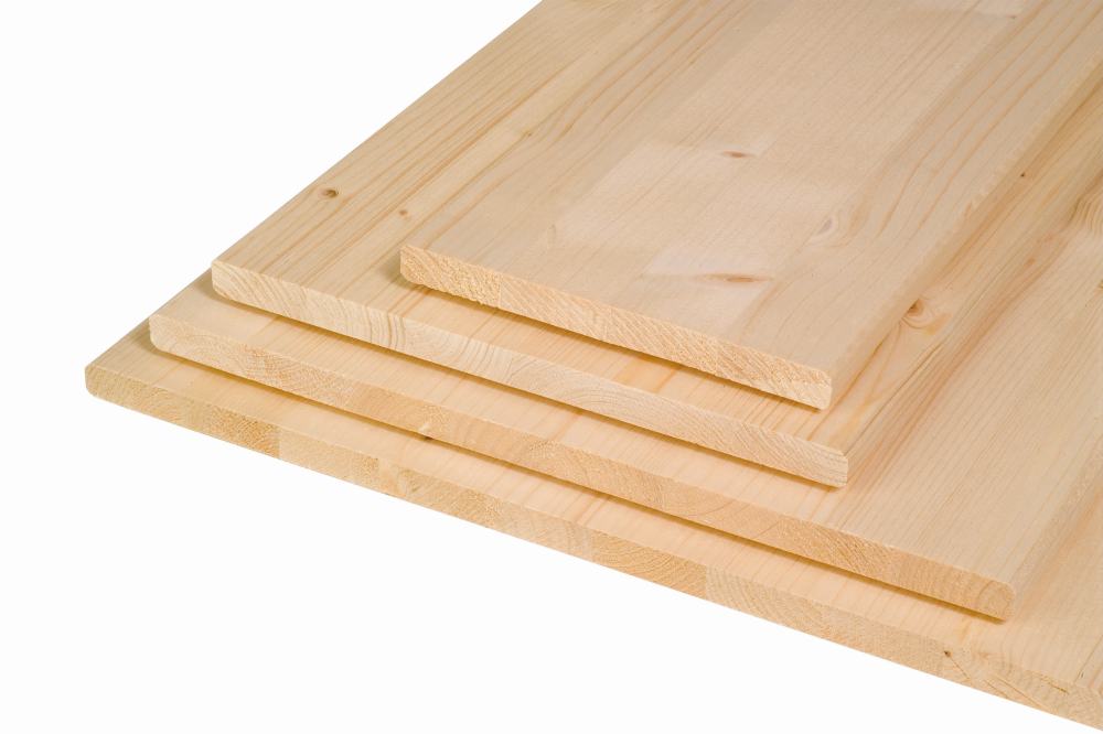 Leimholzplatten Fichte 28 Mm