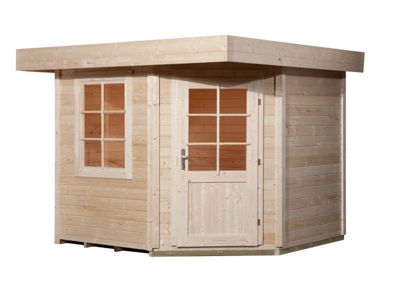 WEKA Salo 338×338 Gartensauna