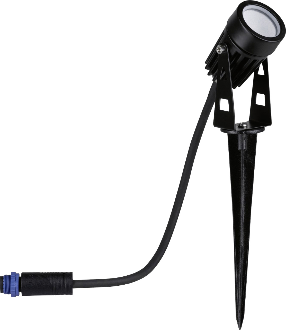 Paulmann Plug & Shine Spot Outdoor schwarz 26 cm warmweiß