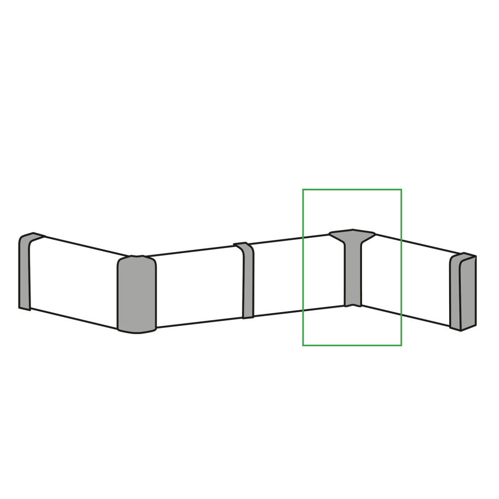 MKAREPART Türsäulen-Zierleiste Für Ford Fiesta 5V (2002–2008) – Hinten Links, Schwarz