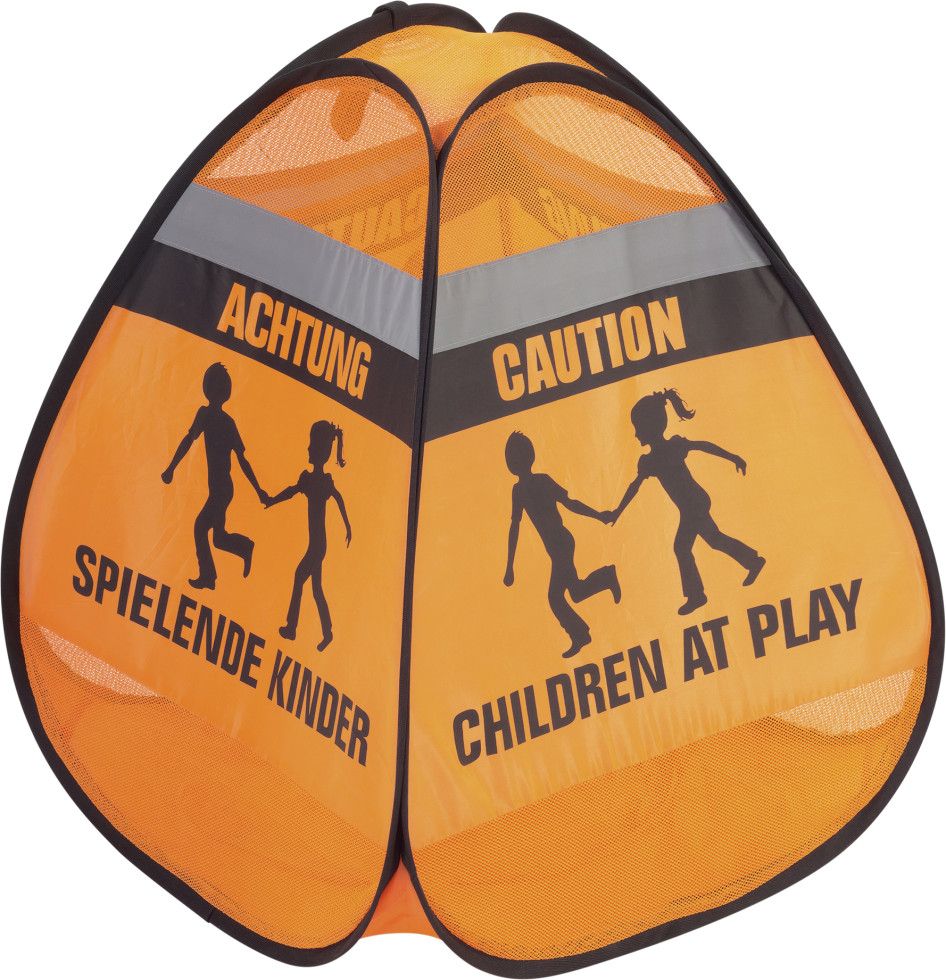 reer 3-D-Straßenwarnschild spielende Kinder