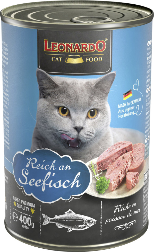 Leonardo CatFood Leonardo Reich an Seefisch 400 g GLO629203631