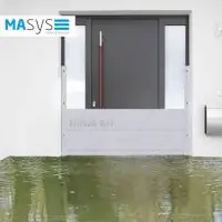 Masys Hochwasser-Kit Standard 1,20 m Breite, Höhe: 80 cm