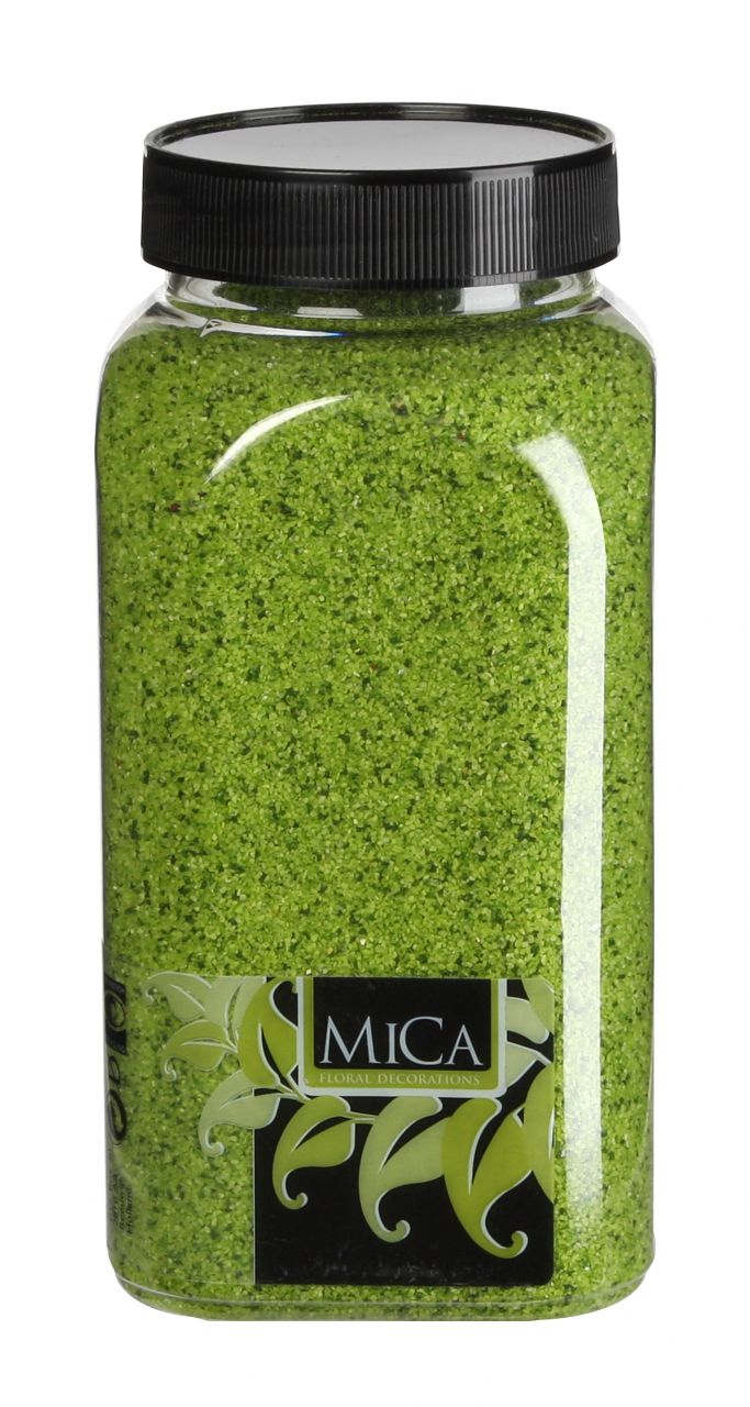Mica Decorations Dekoration Sand grün 650 ml 1 kg GLO660554833