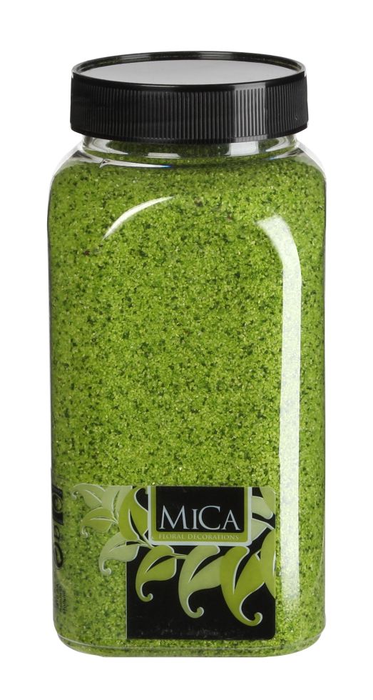 Mica Decorations Dekoration Sand grün 650 ml 1 kg