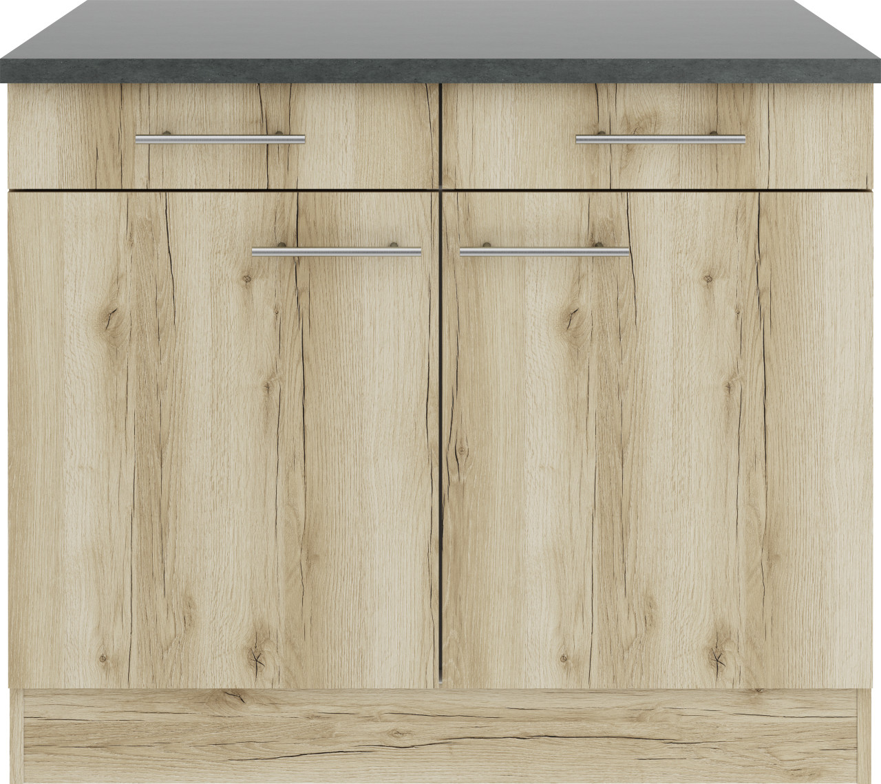 Optifit Unterschrank Livorno 290 eiche 100 cm