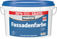 Primaster Fassadenfarbe 12 L weiß matt
