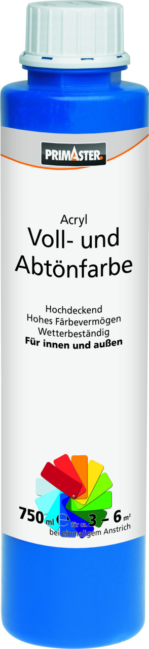 Primaster Voll- und Abtönfarbe 750 ml ultramarin matt