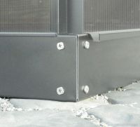 Vitavia Fundamentrahmen 3000 154 x 192 cm schwarz 12,5 cm hoch