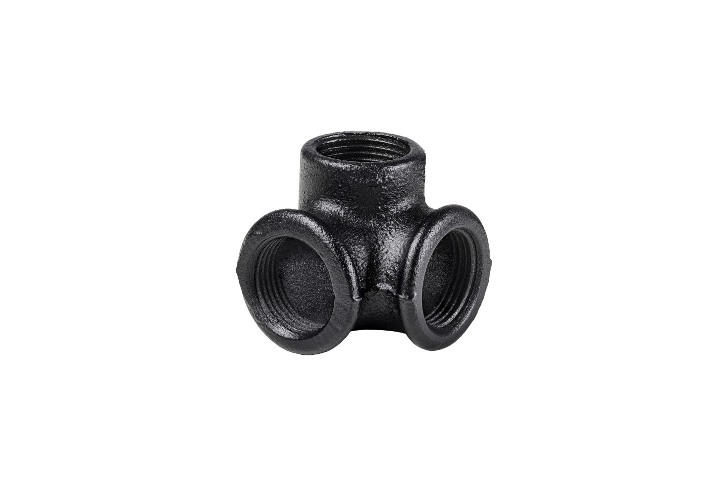 Dolle Eckverbinder für Pipe-Regalsystem 90° 20 mm (3/4) schwarz matt