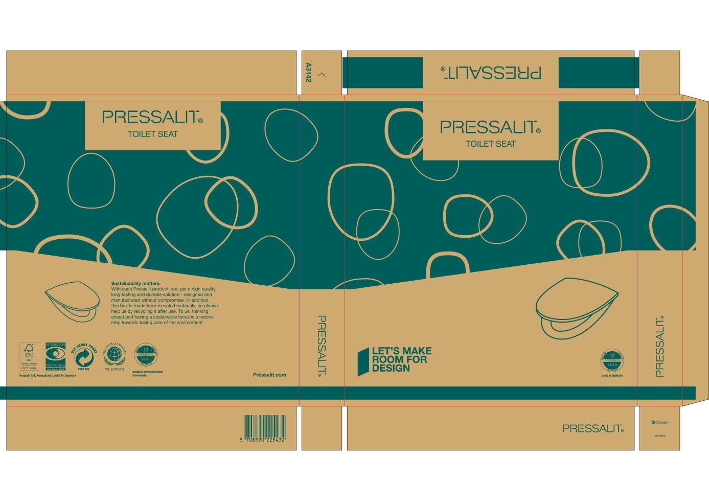 CIGTSICO WC Sitz Befestigungsset - Komplettset Für Wandmontierte Toiletten