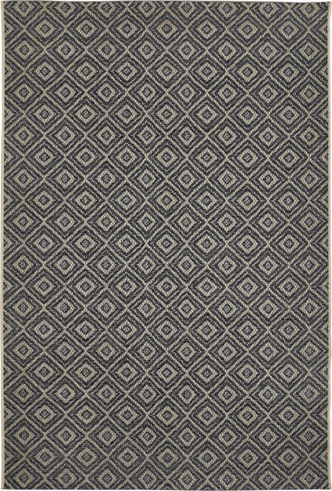 Outdoorteppich Rio creme-grau, 133 x 190 cm