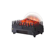 Richen Elektrokamin-Einsatz Atlas 2000 W, 3-D Flammeneffekt