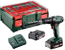Metabo Akku-Schlagbohrschrauber SB 18 inkl. 78-teilig Zubehörset, 2 Akkus und Ladegerät