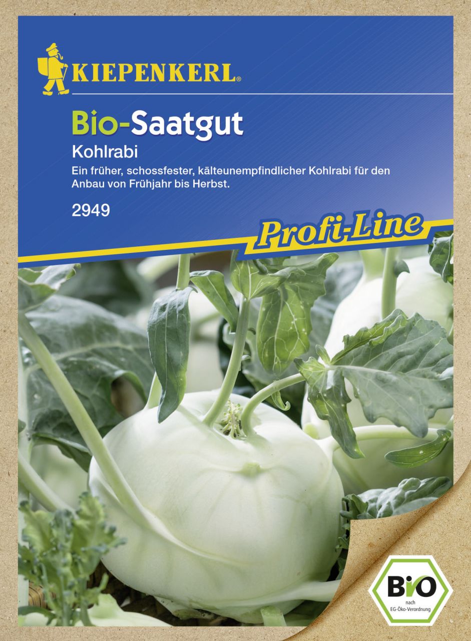 Kiepenkerl BIO Kohlrabi ca. 50 Pflanzen GLO693108960