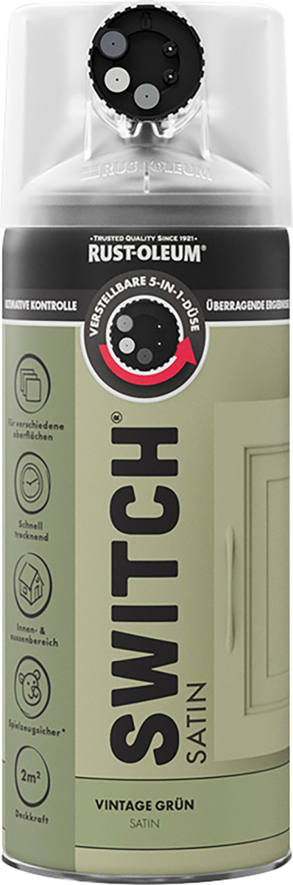 Rust-Oleum Sprühlack Switch 400 ml vintage grün matt