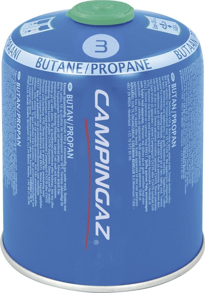 Campingaz Gaskartusche CV 470 Plus mit Ventil Nettogewicht: 450 g