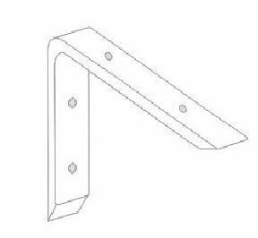 Dolle Wohnregale Dolle Konsole Thor 240 x 190 x 30 mm GLO763180464