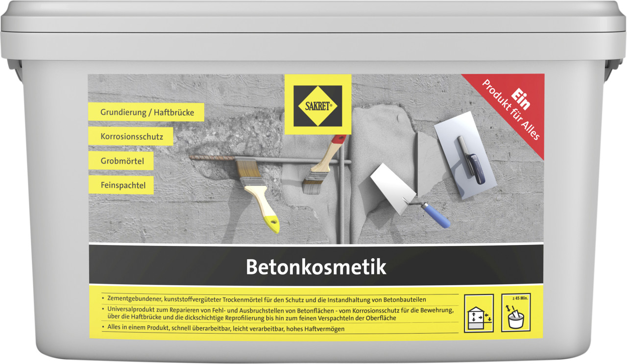 SAKRET Betonkosmetik 5 kg Eimer GLO779052549