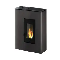 FreePoint Pelletofen ATRIUM 5 Stahlverkleidung anthrazit 25 - 52 kW