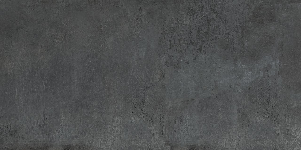 Bodenfliese Feinsteinzeug Concrete 60 x 120 cm anthrazit