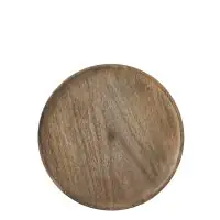 Mica Platte Duko rund braun Ø 30 cm