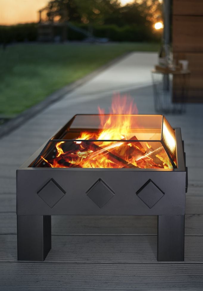 Buschbeck Feuerschale Kubus 61 x 61 x 43 cm kaufen Globus Baumarkt