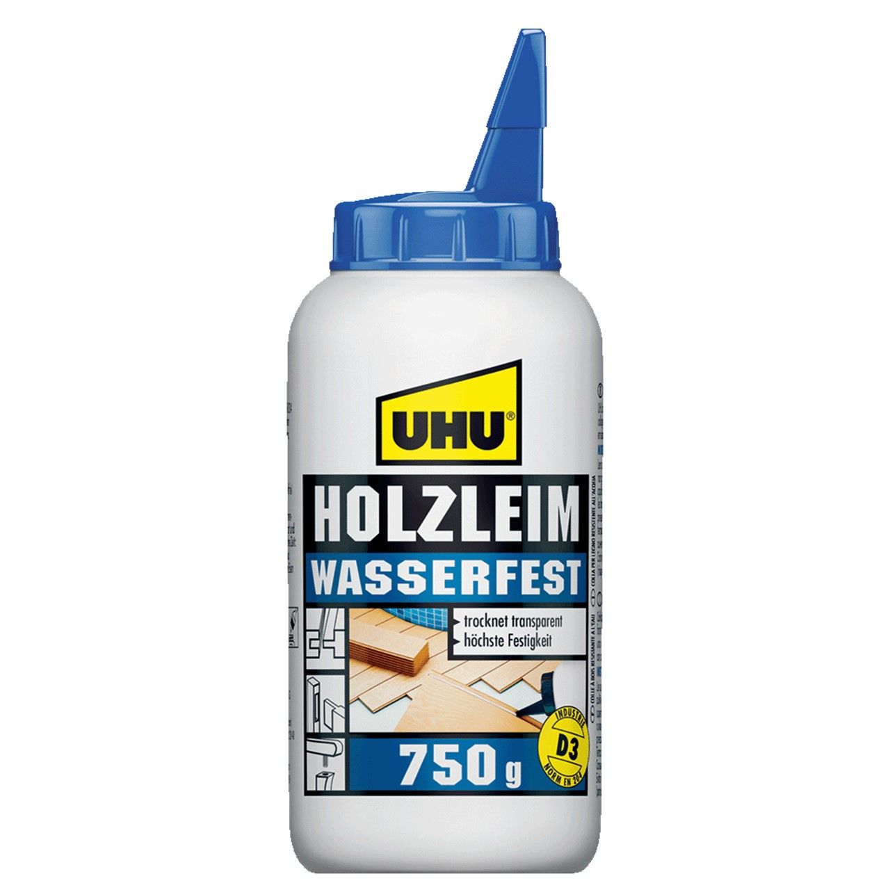 UHU Holzleim Wasserfest 750 g GLO765350566
