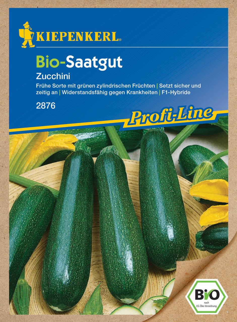 Pflanzen Kiepenkerl BIO Zucchini F1 GLO693109168