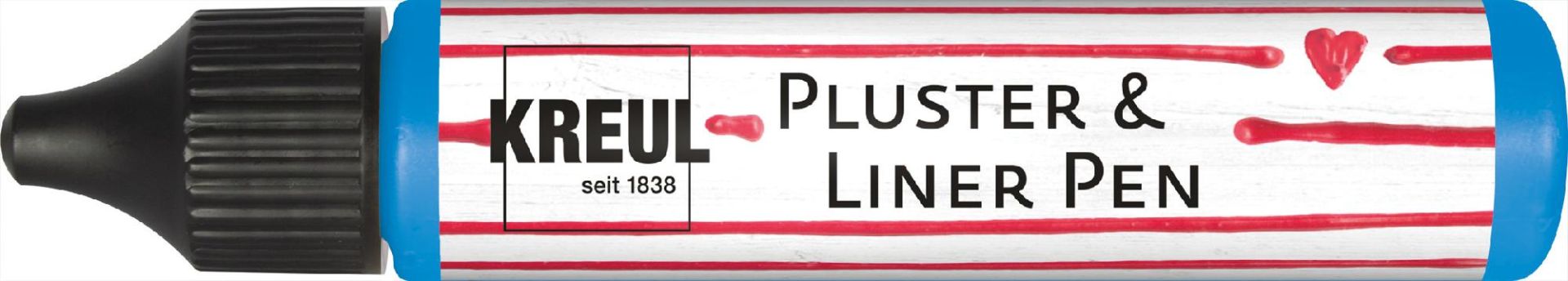 Kreul PicTixx Pluster & LinerPen blau 29 ml GLO663151834