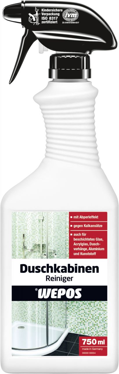 Wepos Dusch- und Badreiniger 750 ml GLO650150353
