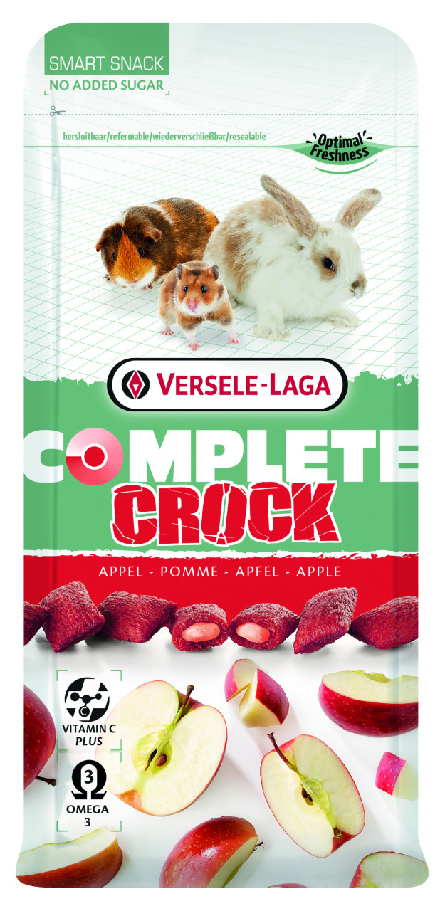 Complete Crock Apple 50 g Snacks für Kaninchen und Nagetiere GLO629401794